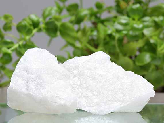 Snow White Quartz Lumps